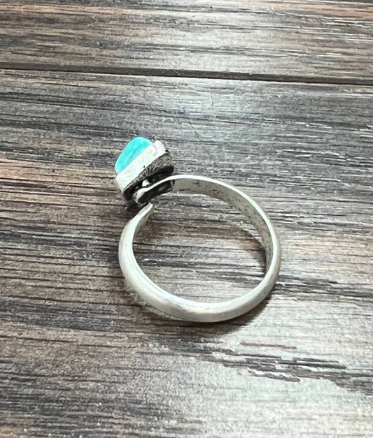 750427, 10mm Turquoise Adjustable Ring