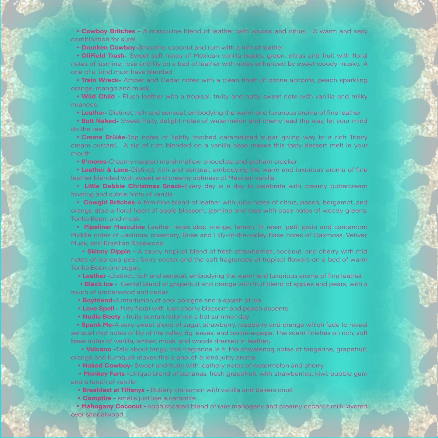 Cowhide Print Freshie