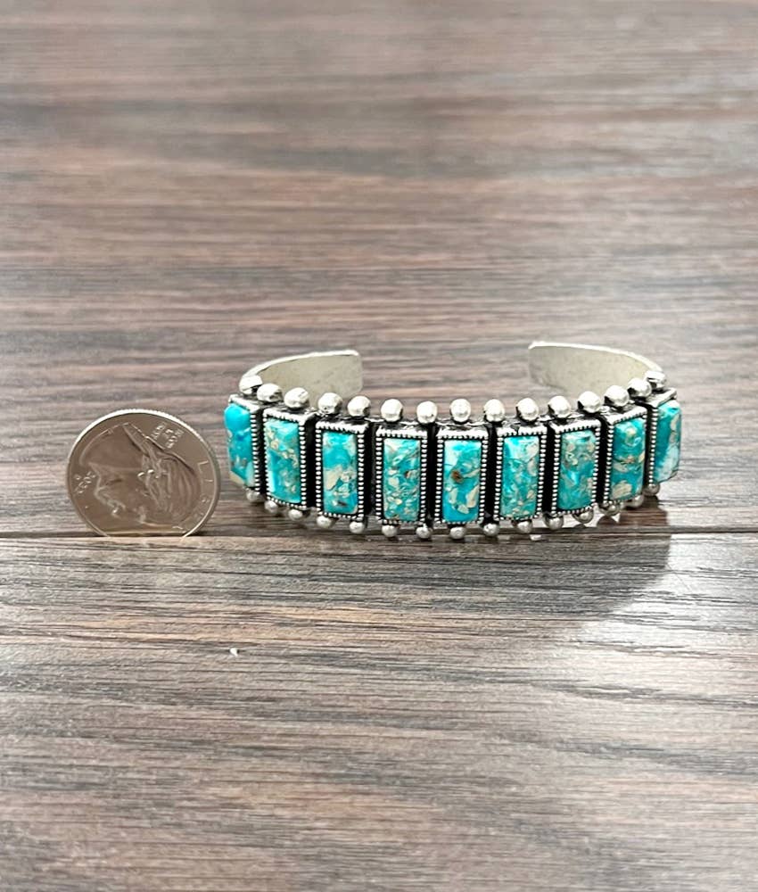 711419, Gemstone Cuff Bracelet