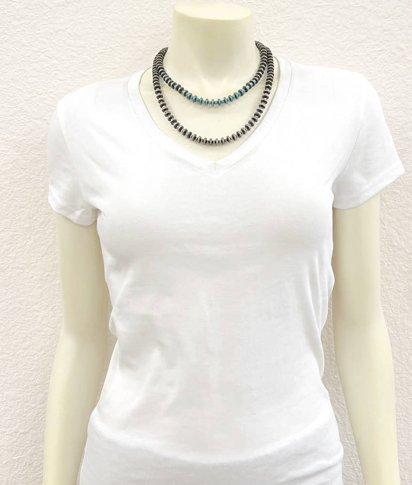 739511, 20" Handmade Navajo Bead Necklace