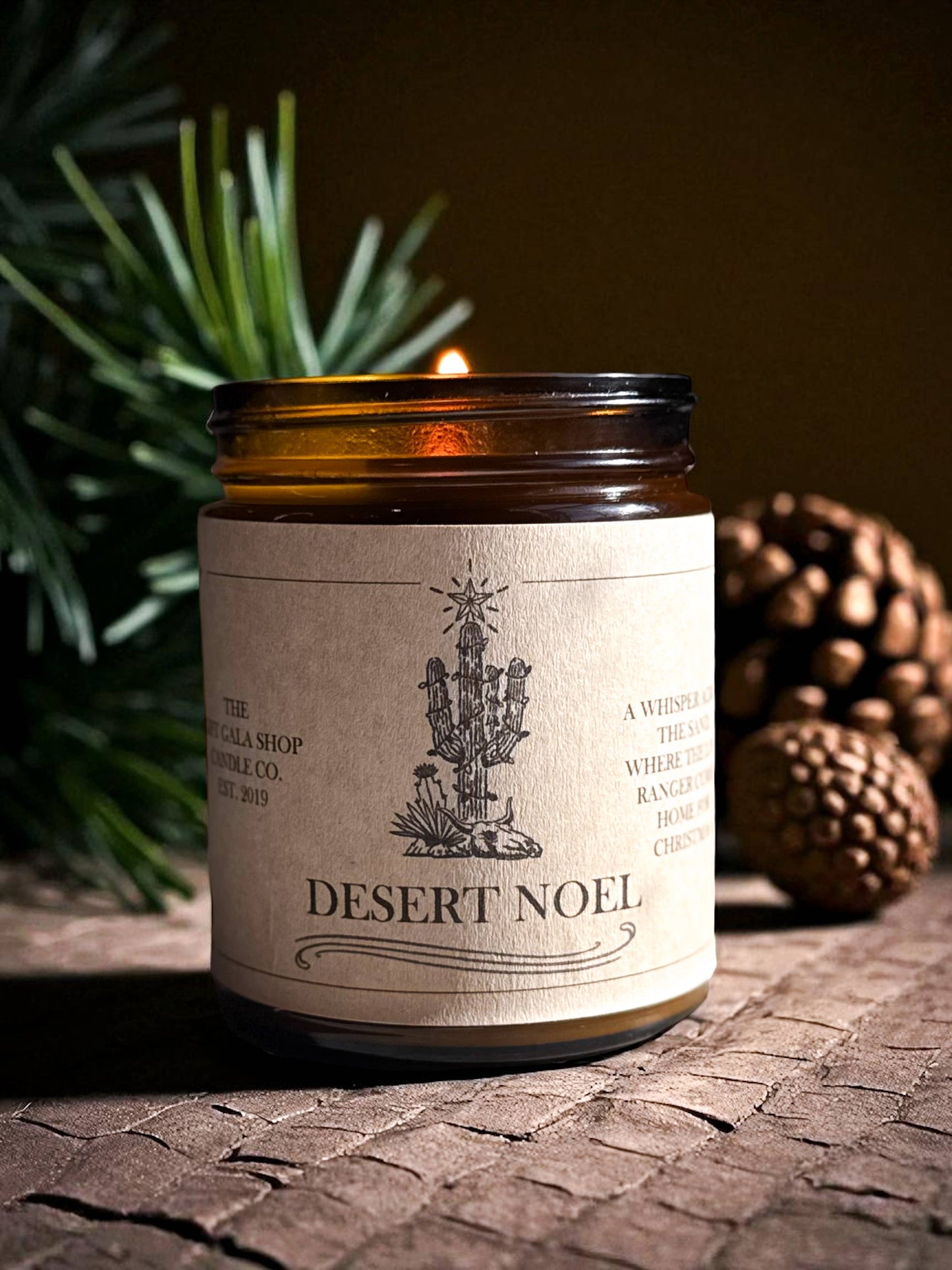Prairie Flame Candle - Desert Noel