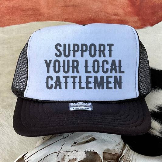 Preorder: Support Your Local Cattlemen Western Trucker Hat