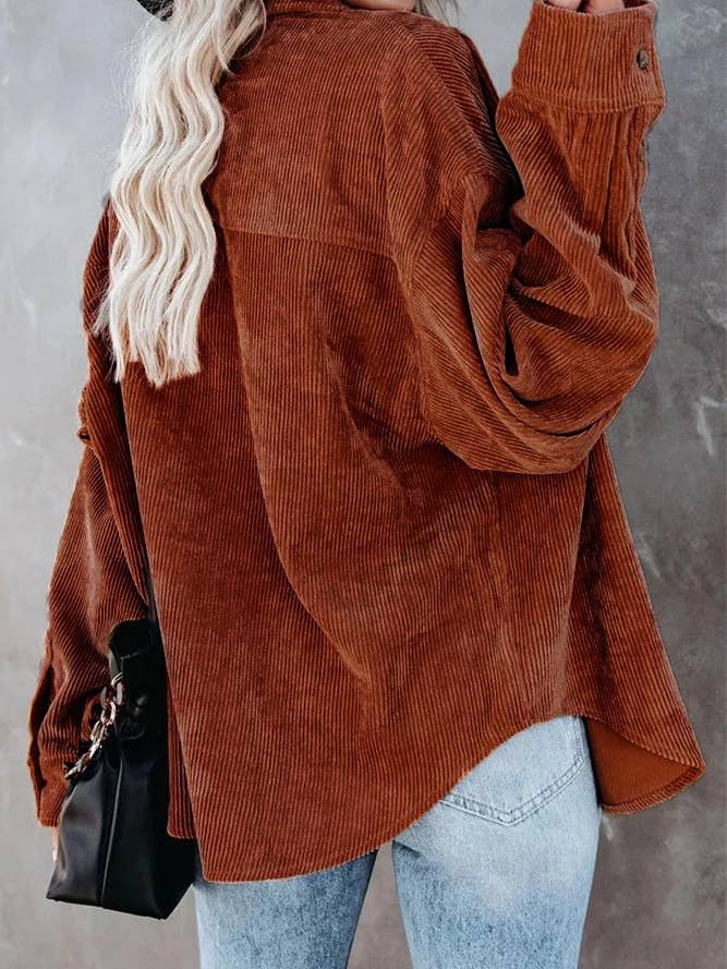 PREORDER Corduroy Shacket