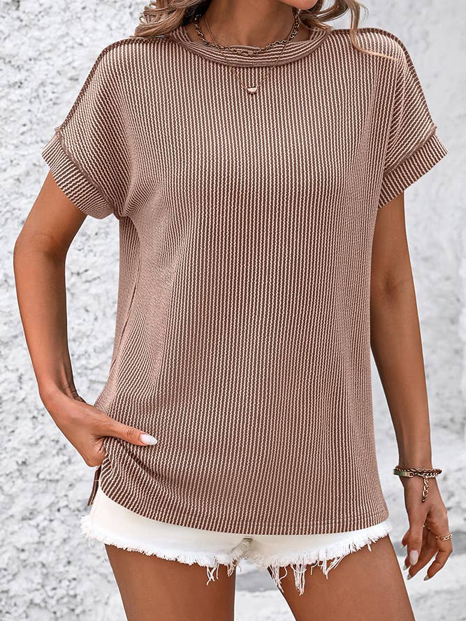 PREORDER Ribbed Knitting Top