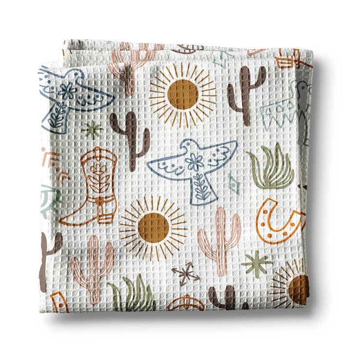 Aztec Waffle Kitchen Towels