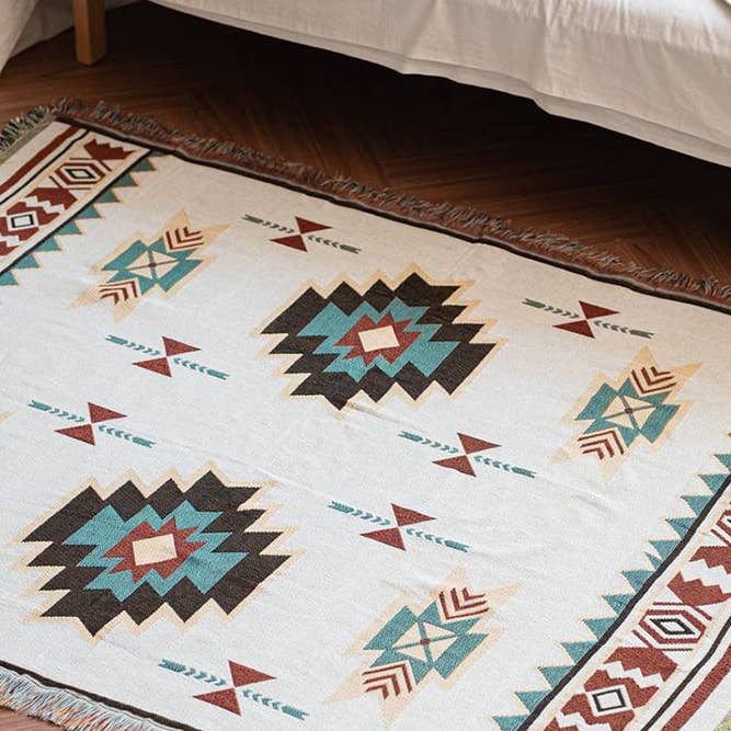 PREORDER Aztec Western Blanket Rug