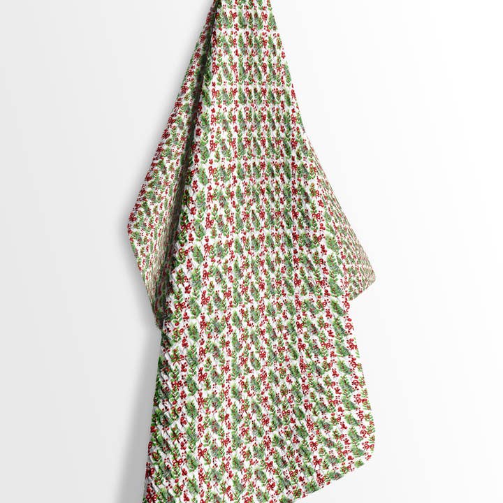 Christmas Waffle Towels