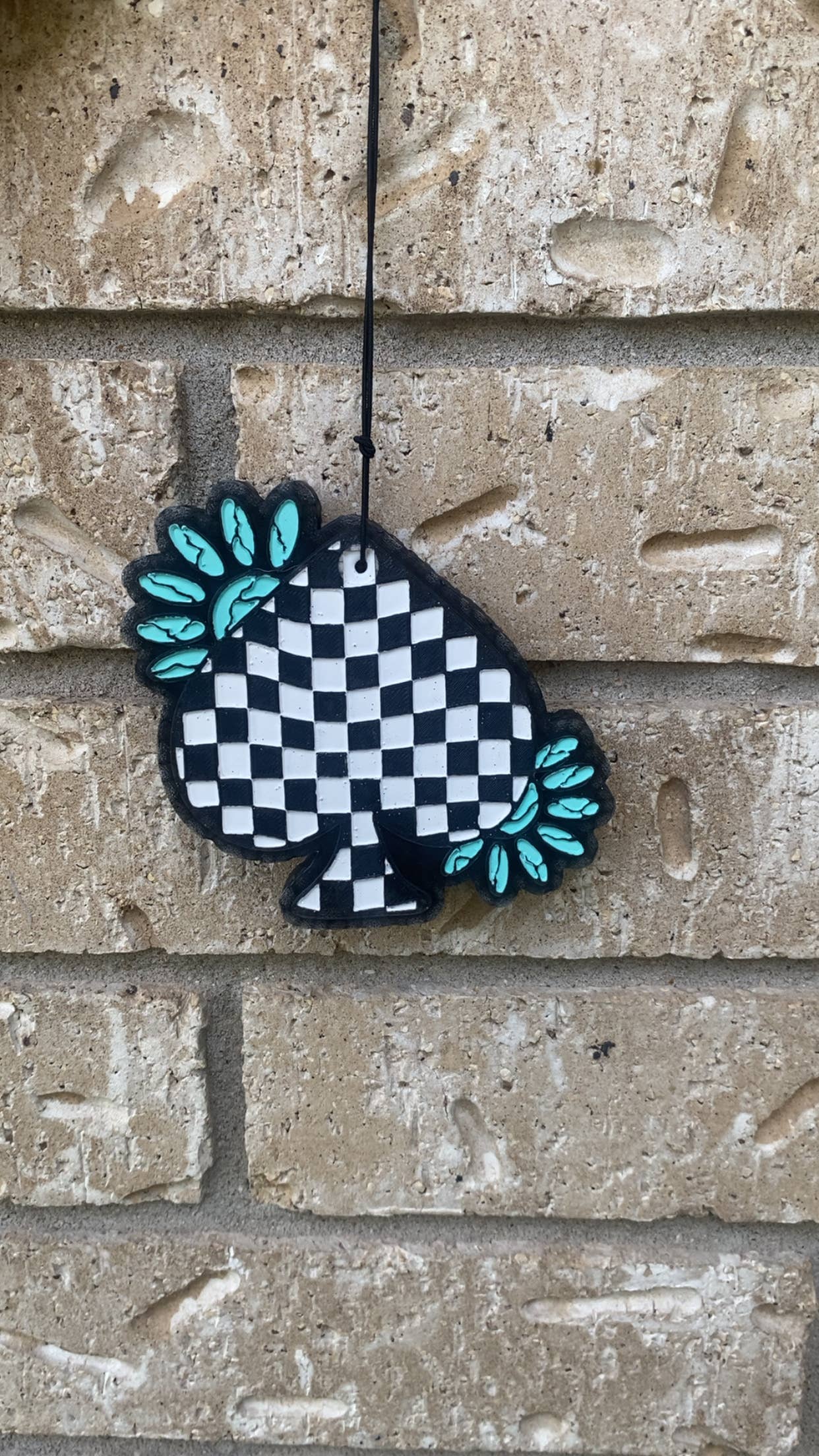 Checkered Spade Freshie