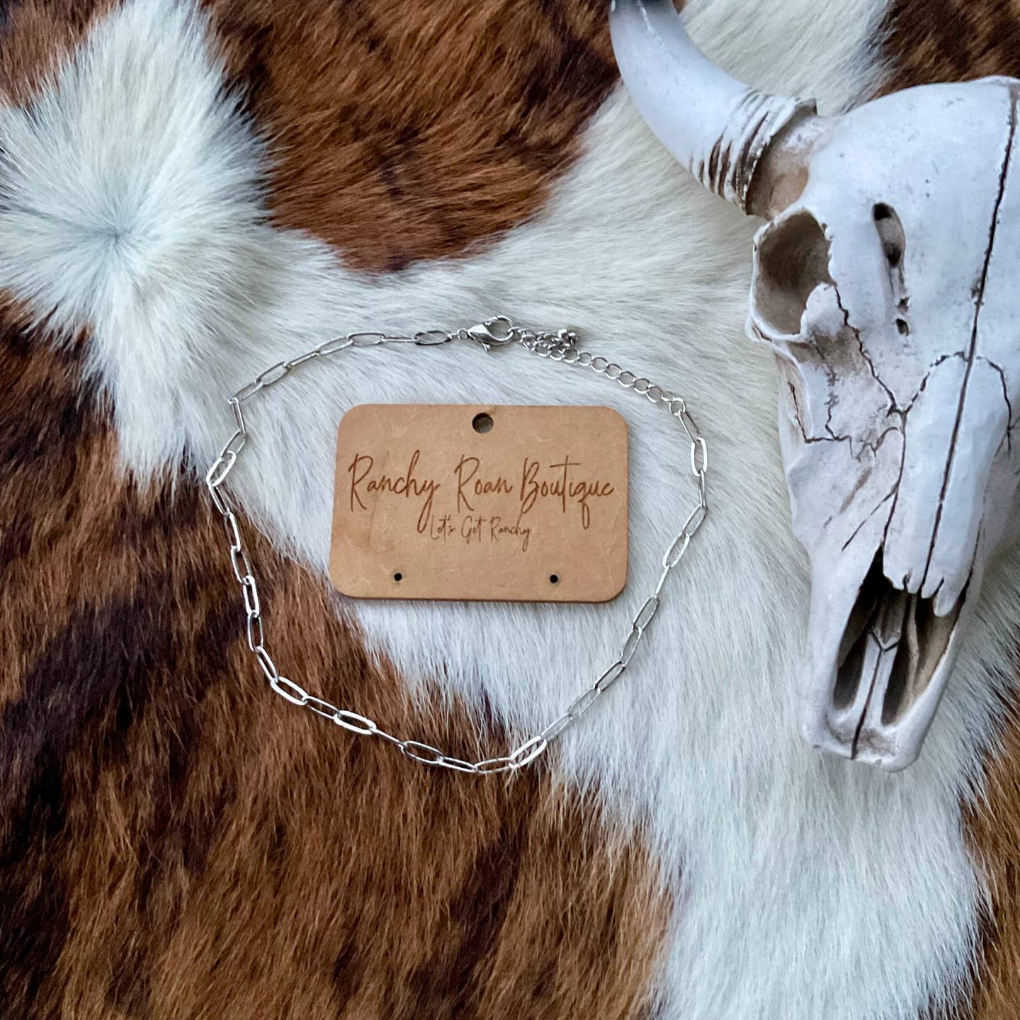 Preorder: Western Chain Choker Necklace