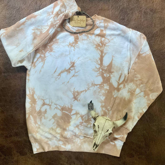 Preorder: Sand Tie Dyed Sweatshirt