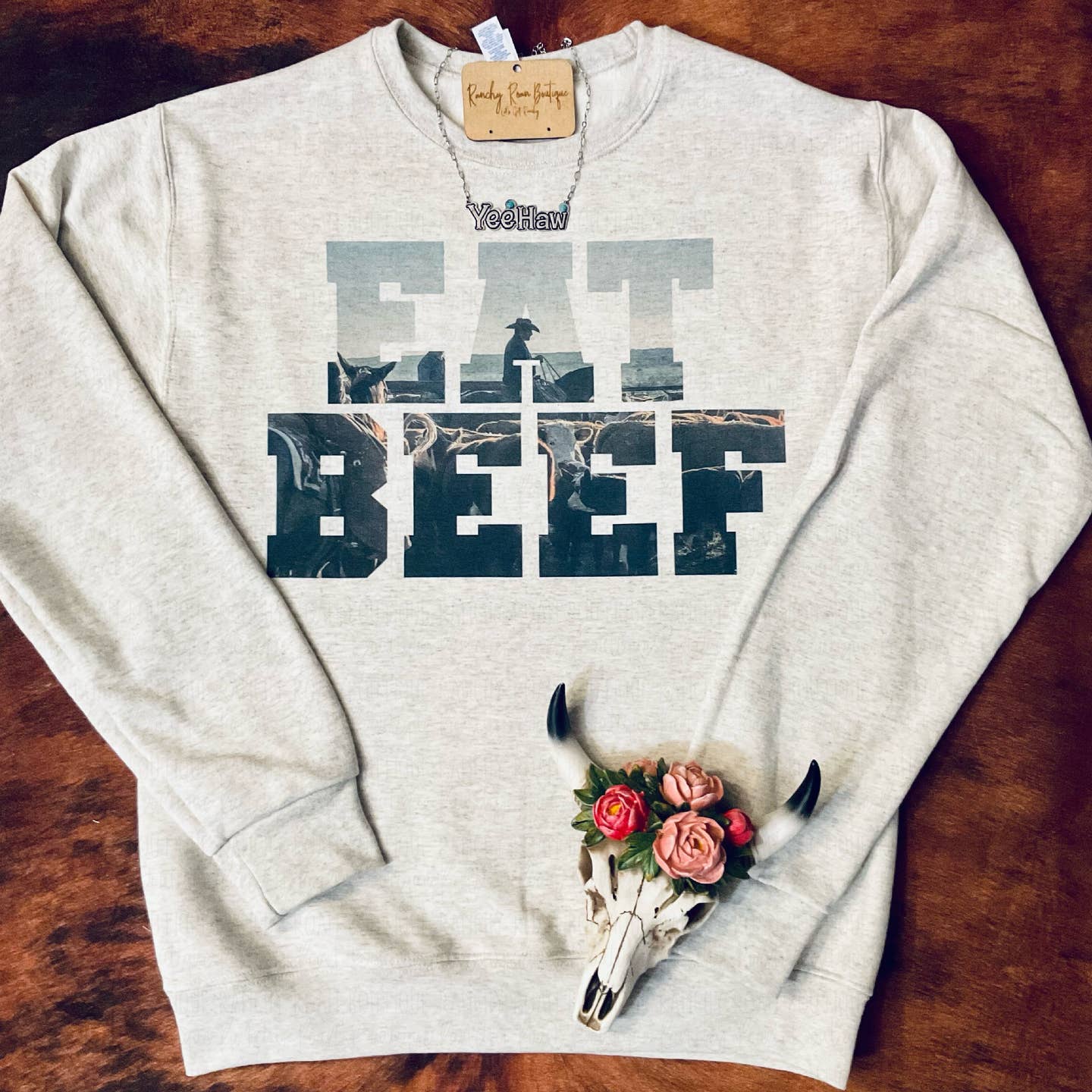Preorder: Eat Beef Sweatshirt