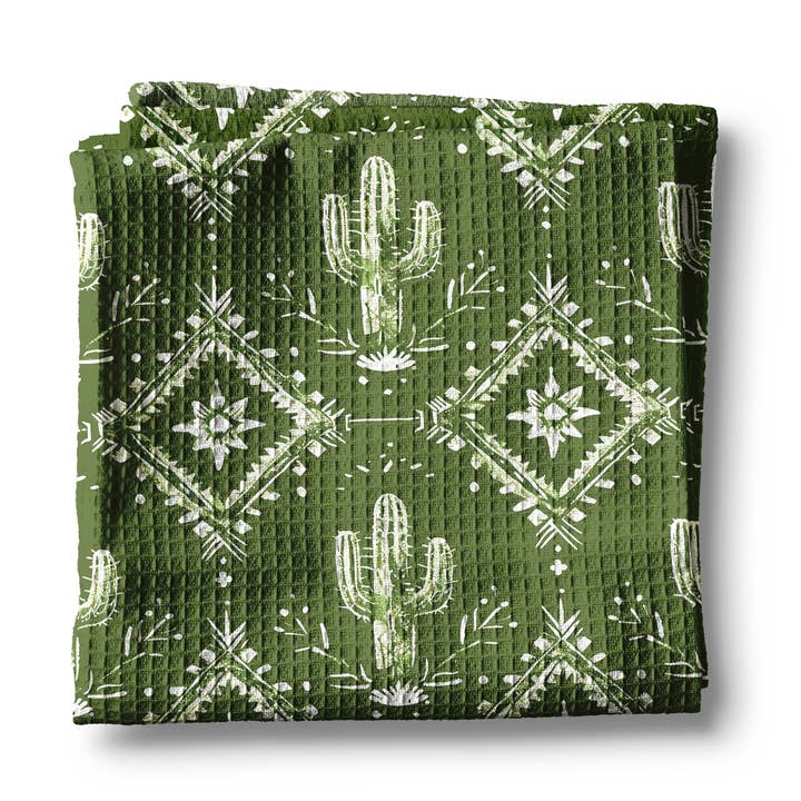 Aztec Waffle Kitchen Towels
