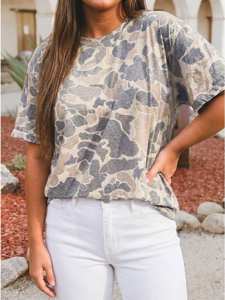 Preorder: Plus Camo Tee