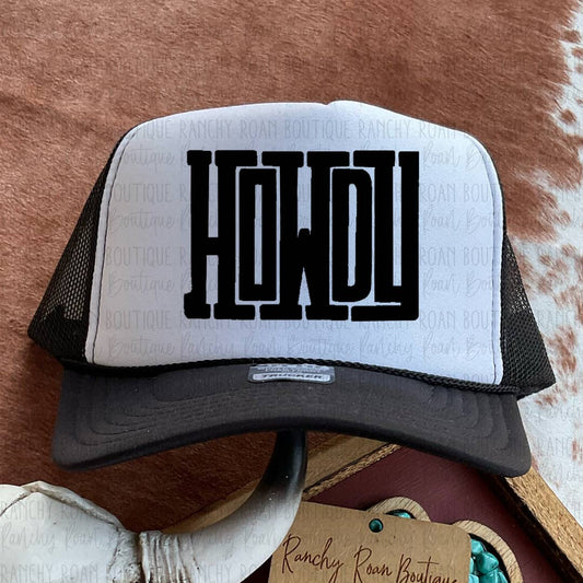 Preorder: Howdy Retro Western Trucker Hat