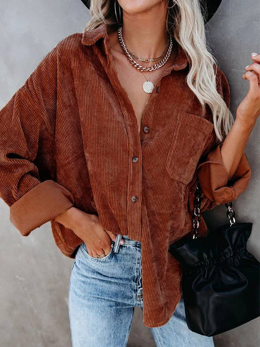PREORDER Corduroy Shacket