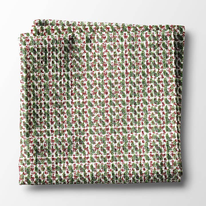 Christmas Waffle Towels