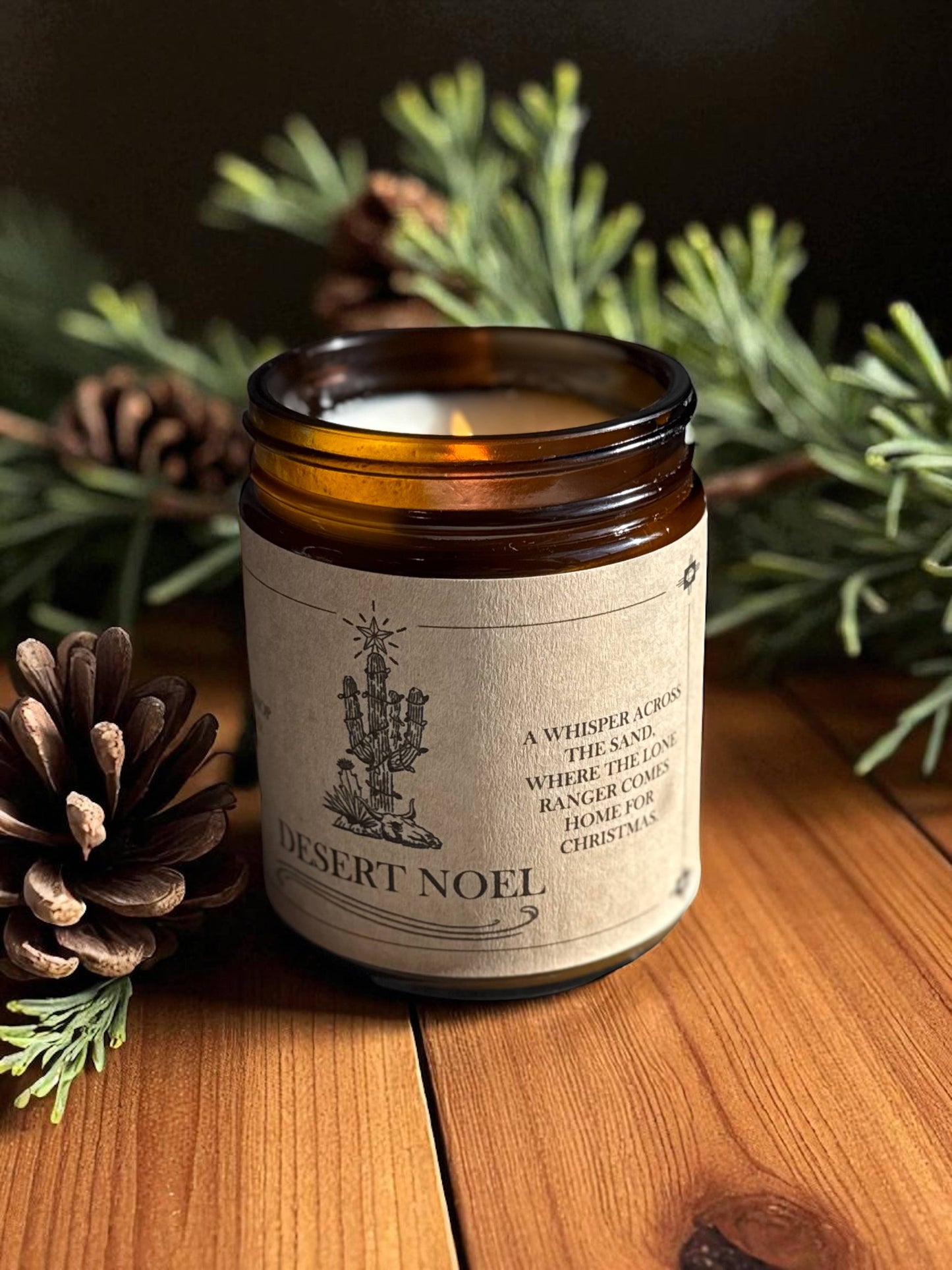 Prairie Flame Candle - Desert Noel