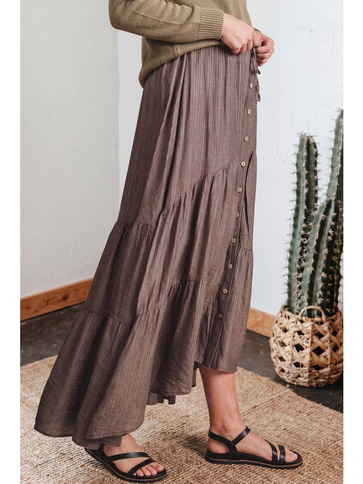 Preorder: Tiered Lace Waistband Skirt