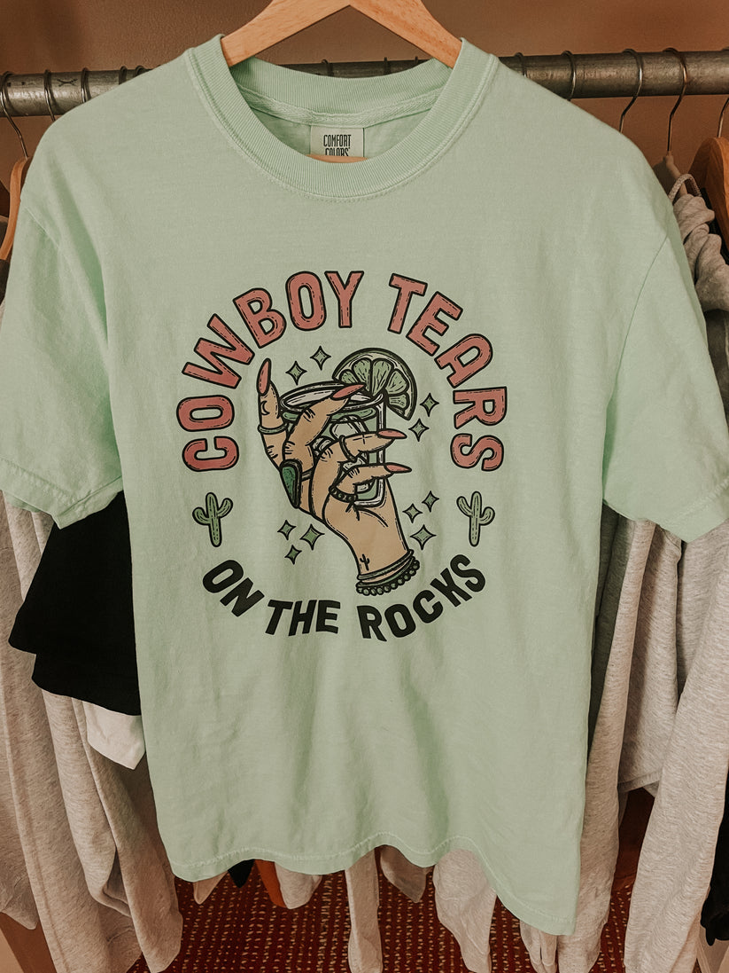 Cowboy Tears on the Rocks Tee