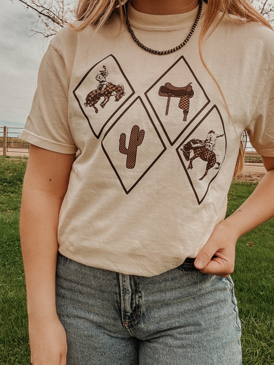 Diamond Western Tee
