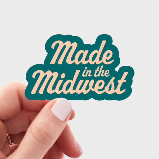 Made in the Midwest Sticker