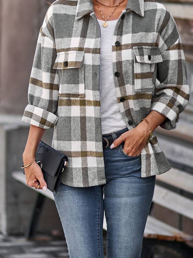 PREORDER Gray Flannel Jacket