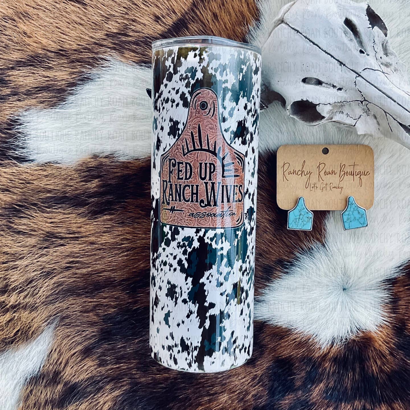 Preorder: Fed Up Ranch Wife 20oz Skinny Tumbler