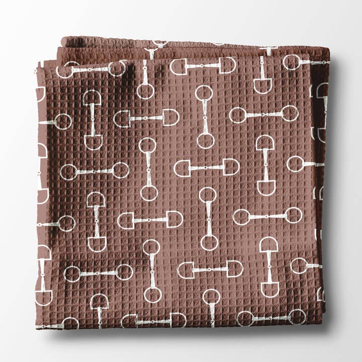 Horse Waffle Kitchen Towels
