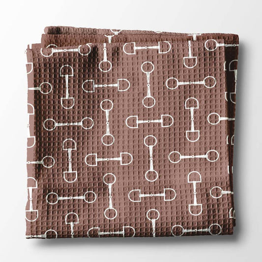 Horse Waffle Kitchen Towels